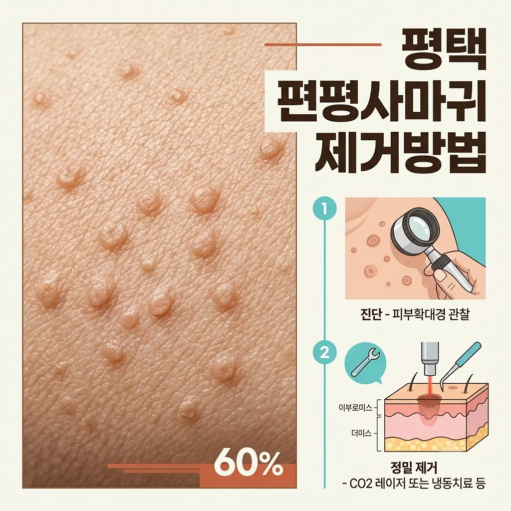 평택 편평사마귀 제거방법