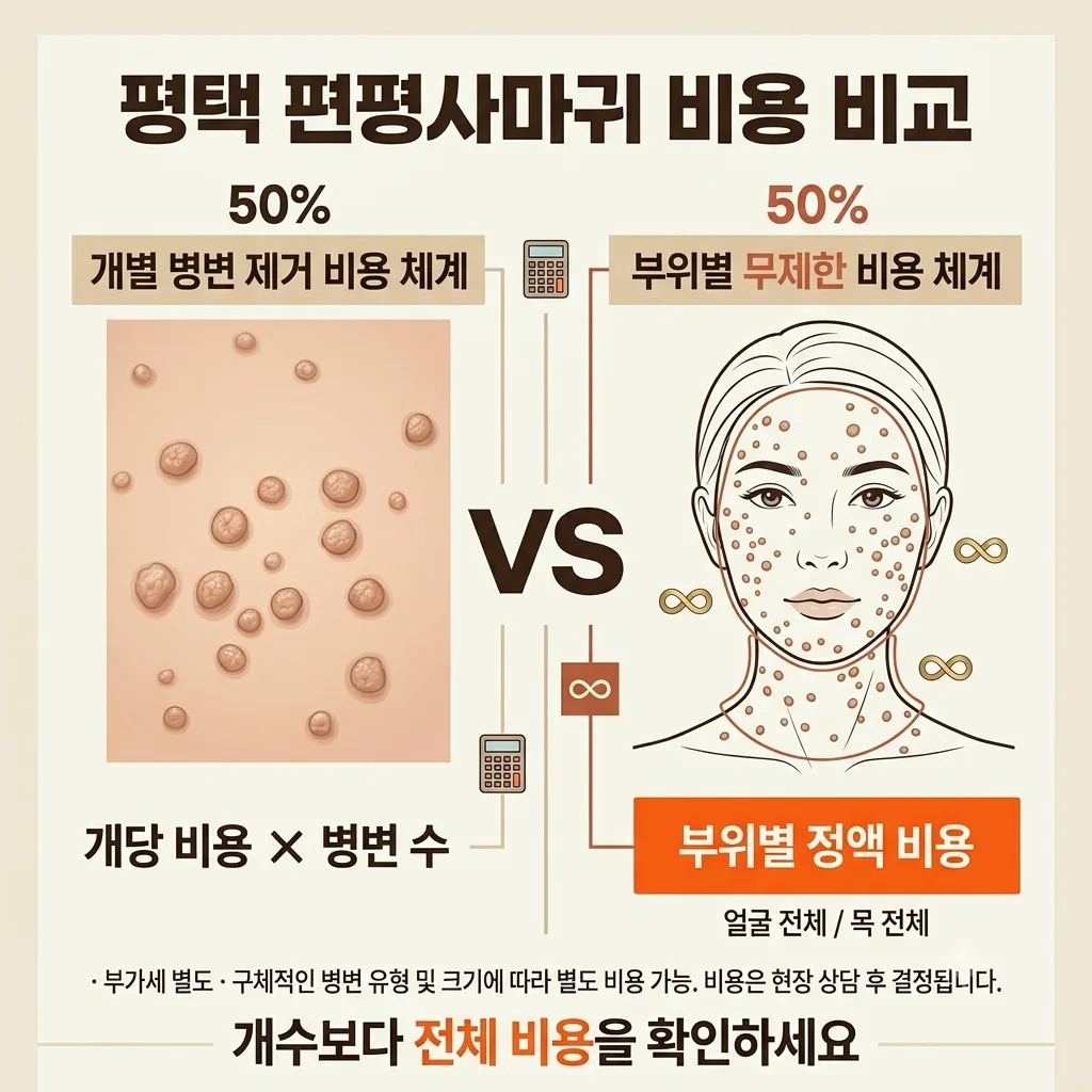평택 편평사마귀 비용