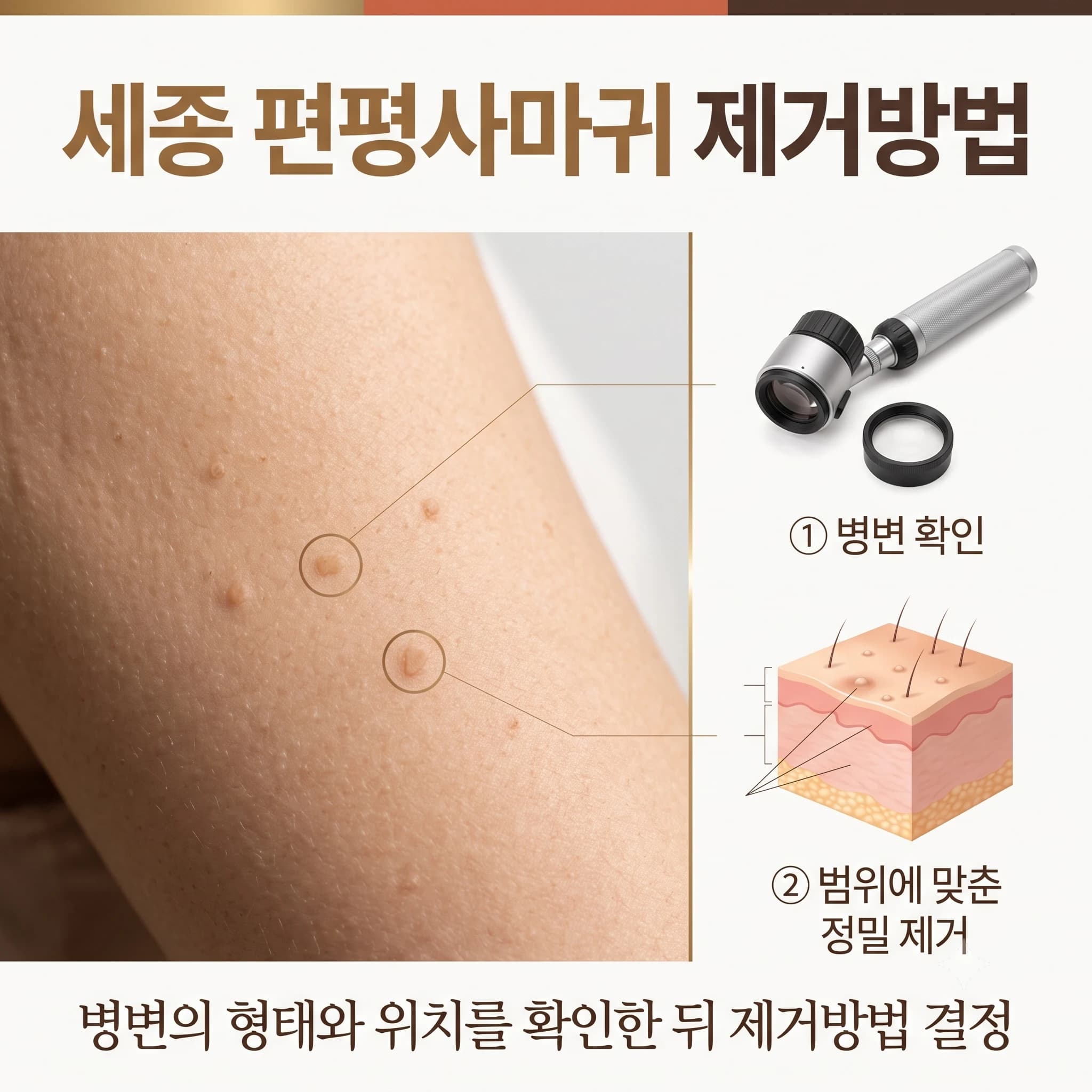 세종 편평사마귀 제거방법