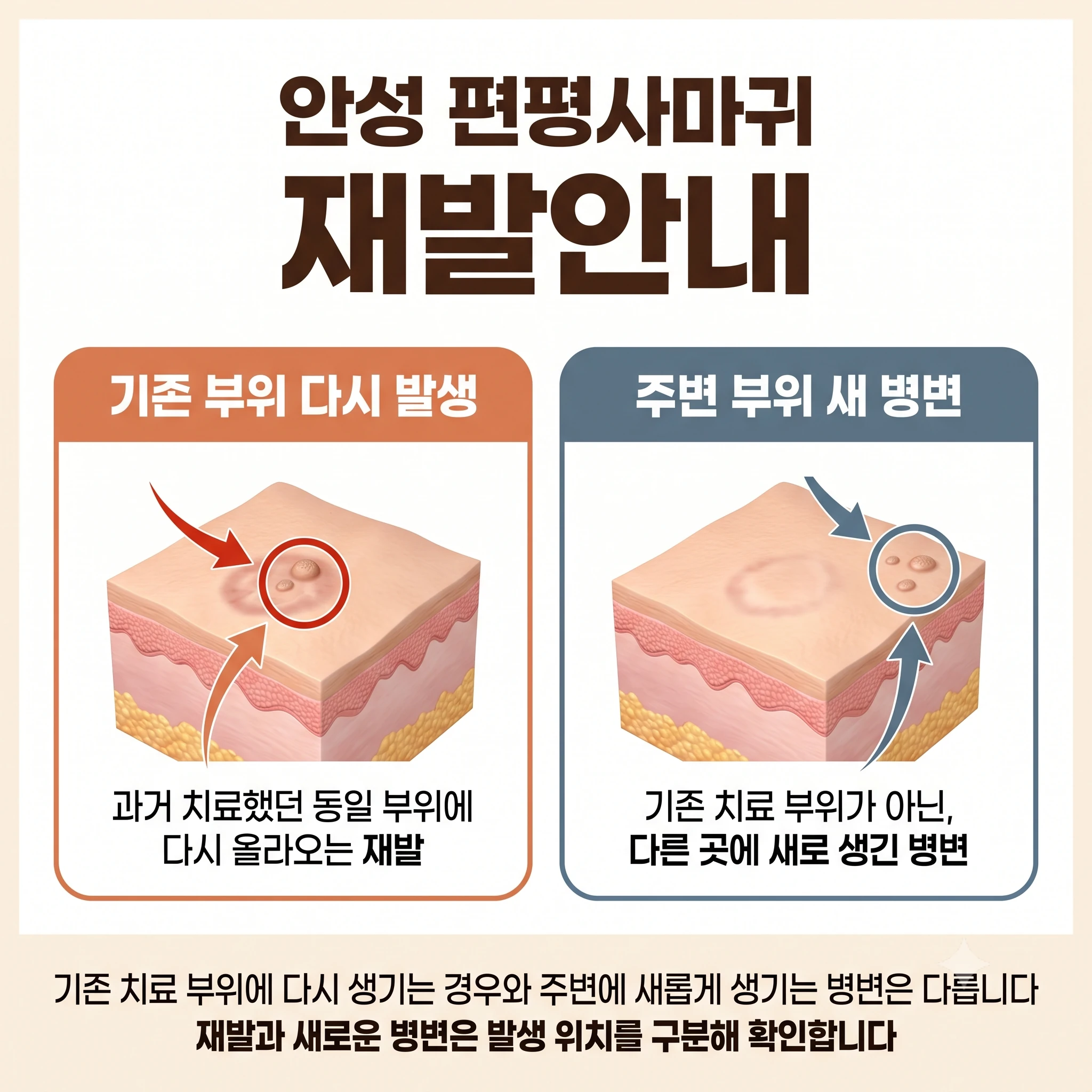 안성 편평사마귀 재발안내