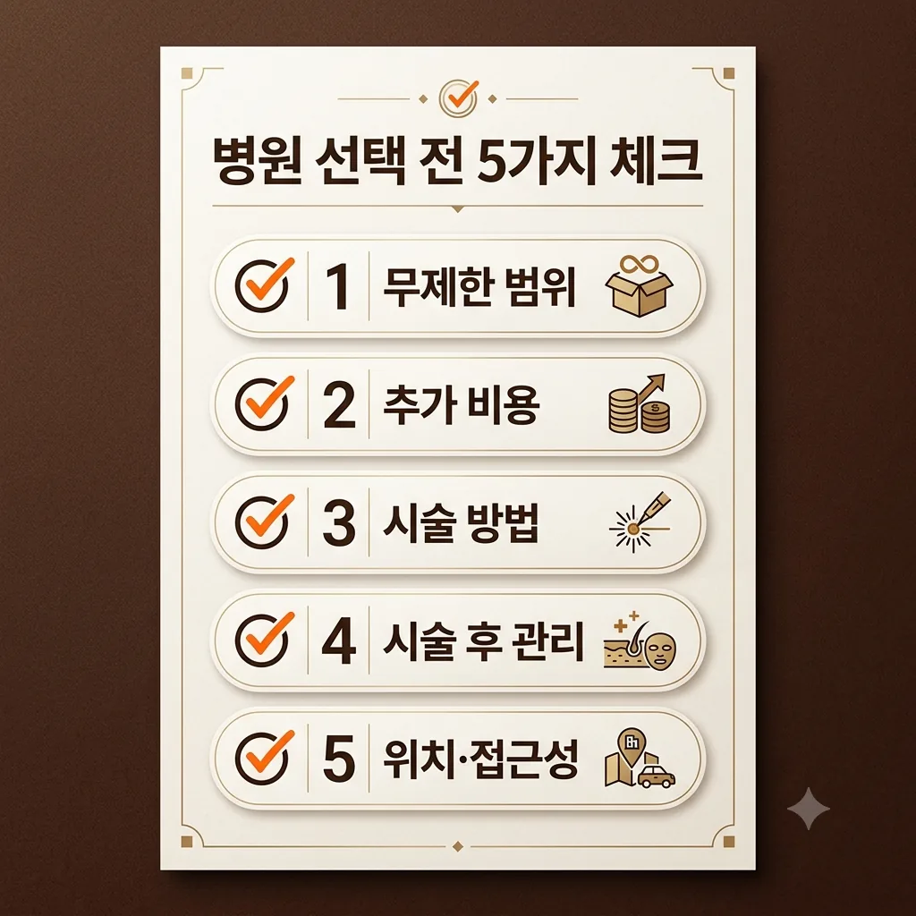 천안 편평사마귀 확인할 사항
