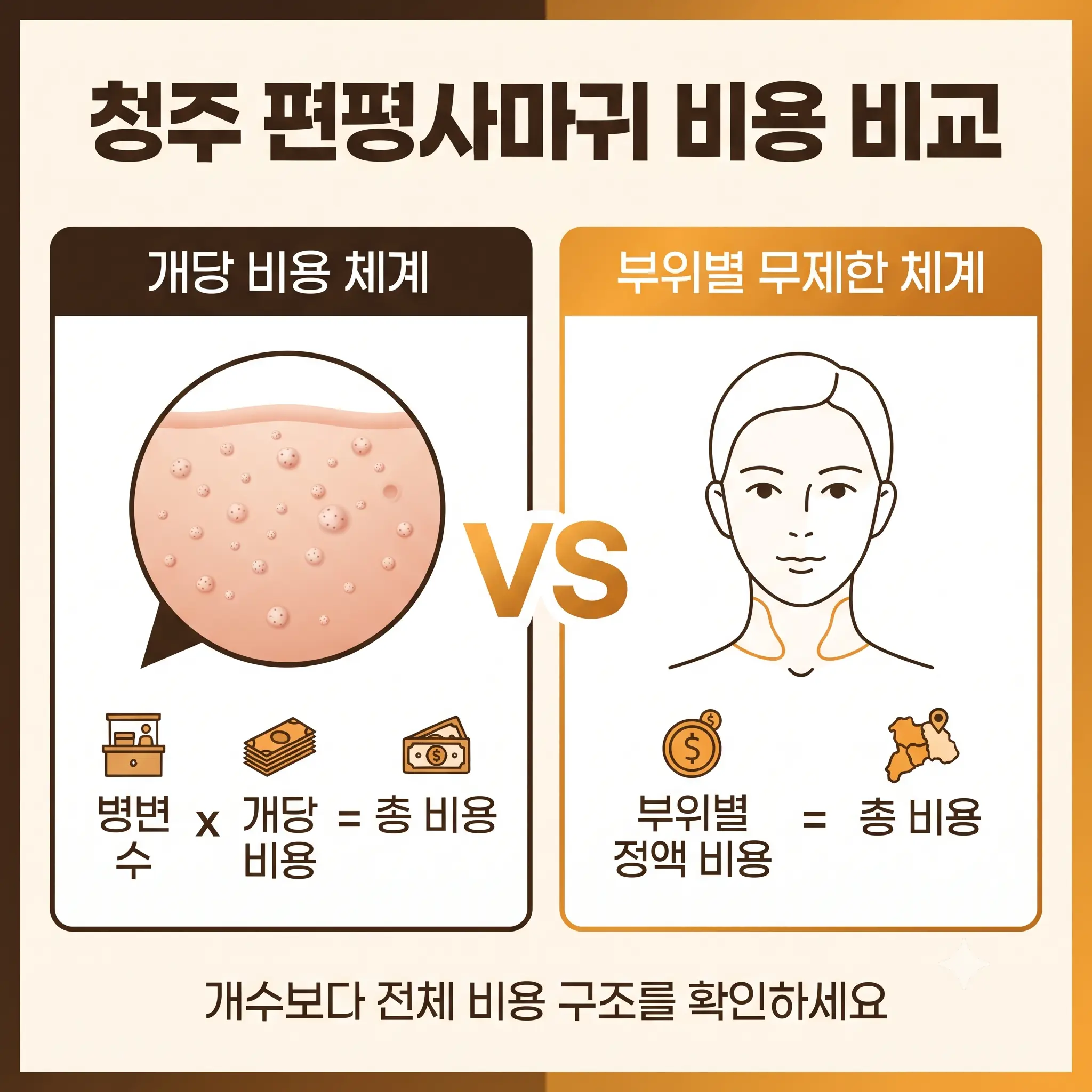 청주 편평사마귀 비용