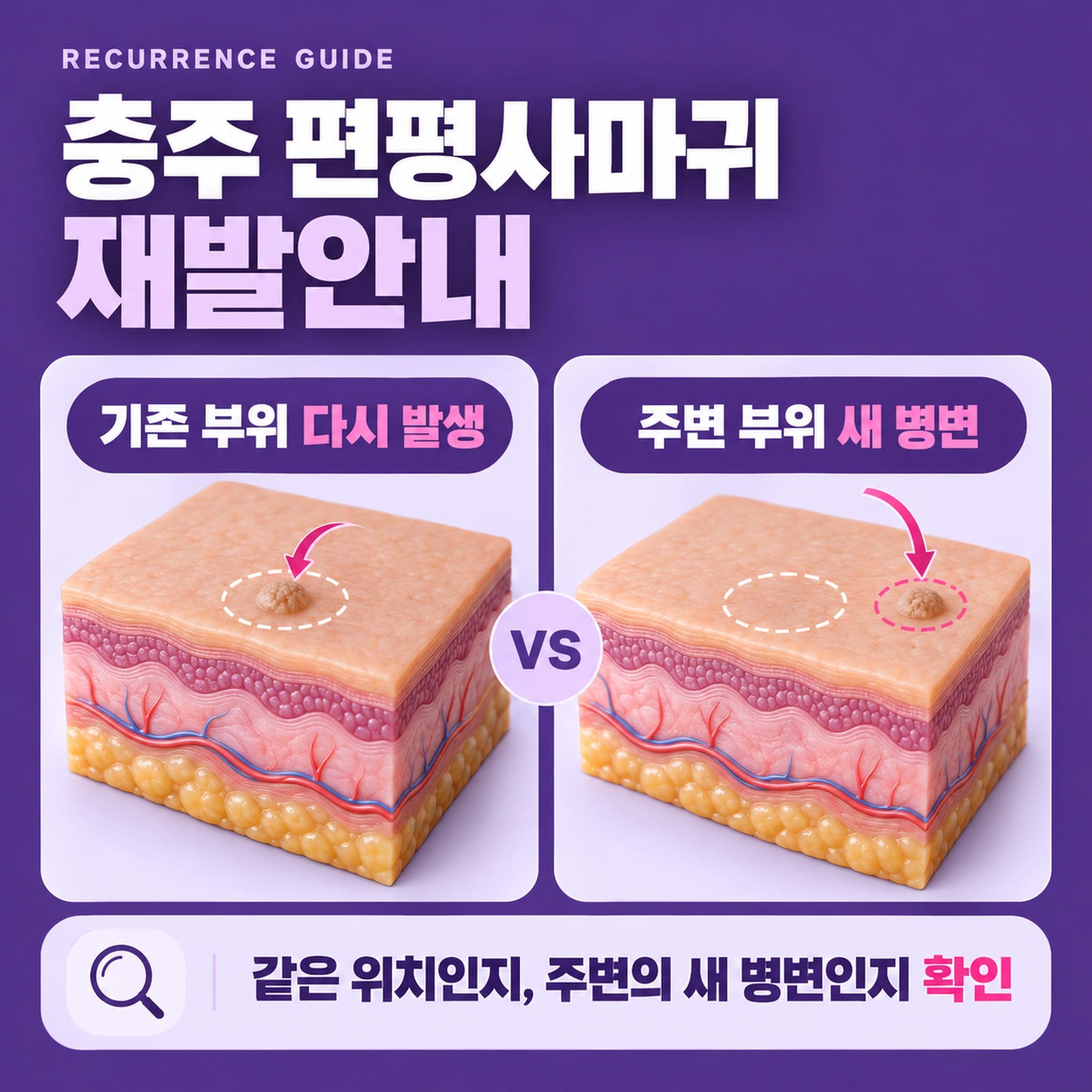 충주 편평사마귀 재발안내