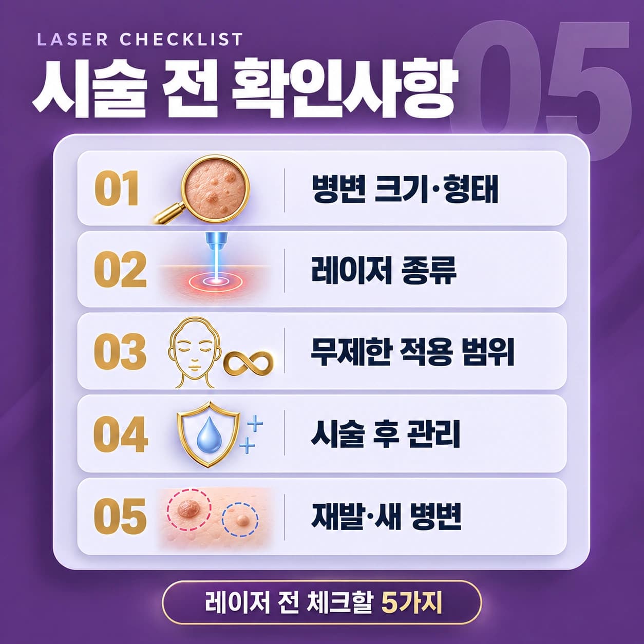 천안 편평사마귀 확인할 사항