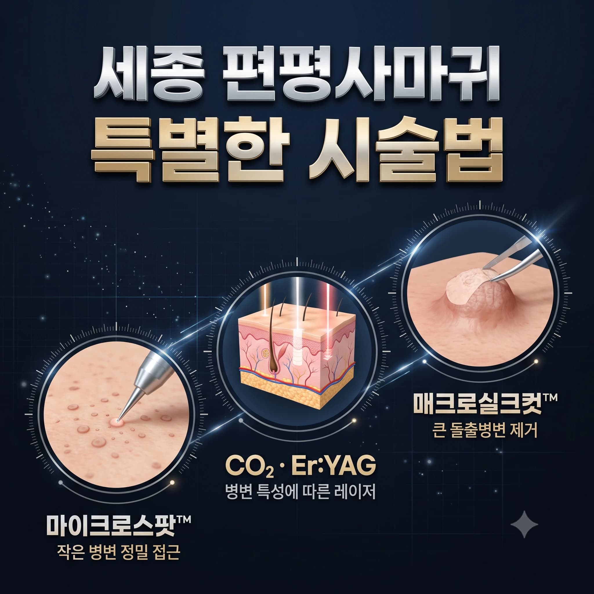 세종 편평사마귀 특별한 시술법